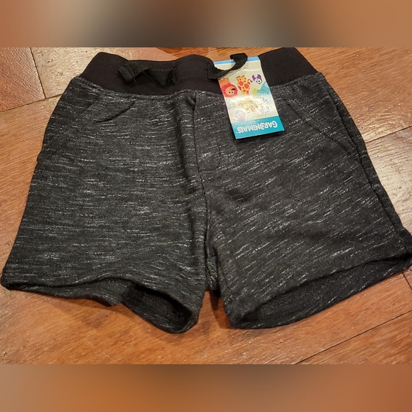 3/$12 NWT Baby Boy Marle Grey Summer Shorts Size 3-6M - Picture 3 of 4